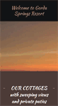 Mobile Screenshot of gordaspringsresort.com